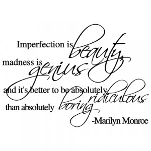 Details about MARILYN MONROE QUOTE VINYL WALL DECAL STICKER ART-DECOR