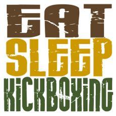 Eat Sleep Kickboxing Poster
