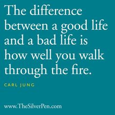 The Difference - Carl Jung - Inspirational Picture Quotes About Life ...
