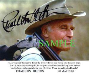 Details about CHARLTON HESTON 