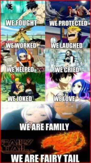 FAIRY TAIL Cool Anime quotes