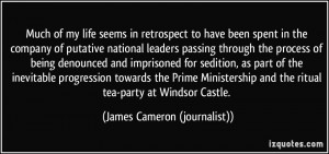 Much of my life seems in retrospect to have been spent in the company ...