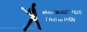 When Music Hits I Feel No Pain Fb Cover