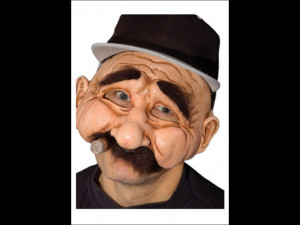 Stan the Man Mask - Funny Old Man Mask
