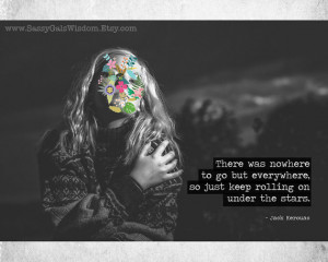 Art print large wall art inspirational quotes typography girl power ...