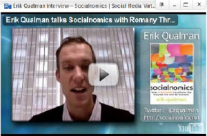 Erik Qualman talks Socialnomics with Romany Thresher