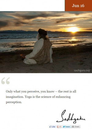 Kick-start your day with a Sadhguru quote in your inbox