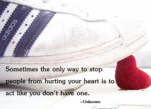 Hurting Your Heart