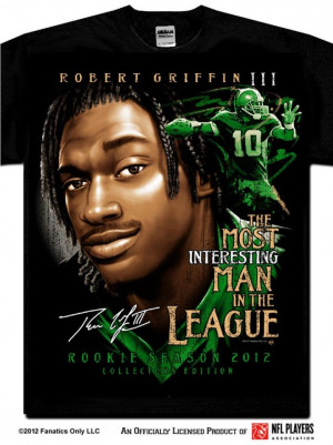 RG3 T-Shirt - Stocked in Red.