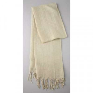 Love Quotes Hand Knotted Fringe Scarf - Photo