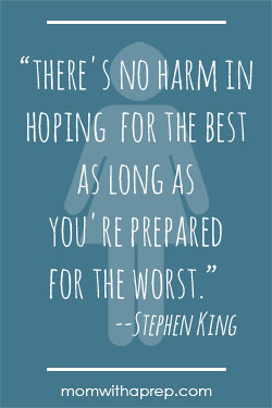There’s no harm in hoping for the best as long as