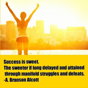 Success is sweet