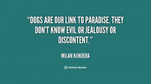 famous dog quote milan kundera