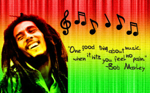 Reggae Bob Marley Quotes Wallpaper with 1920x1200 Resolution