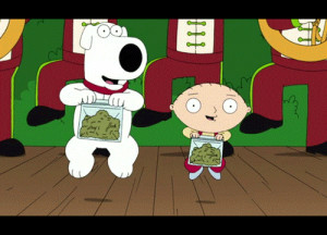weed family guy marijuana 420 pot patakk stewie brian animated GIF