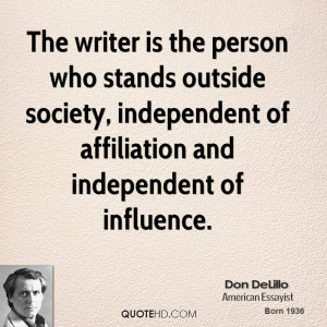 Don DeLillo Society Quotes