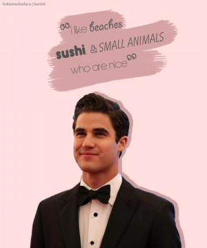 Darren Criss Blaine Anderson Quotes Mine Myedits Wallpaper Picture