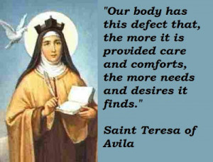 Saint Teresa Of Avila Quotes