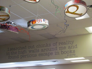 ... my March visit to the amazing Al Purdy Library at Trenton High School