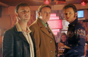 ... Philip Glenister as DCI Gene Hunt and Marc Warren as Tony Crane in