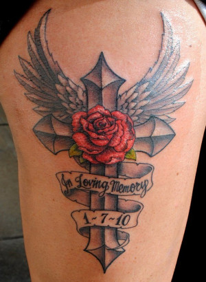 ... -loving-memory-a-beautiful-ross-and-cross-amazing-memorial-tattoo.jpg