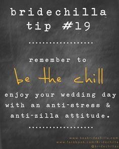 ... of our wedding day tips there will be no such thing as a 