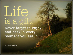 Quotes On Life Is A Gift