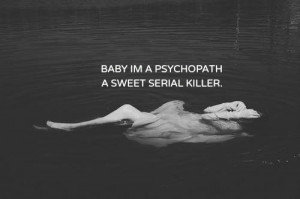 ... this image include: serial killer, psychopath, lana del rey and grunge