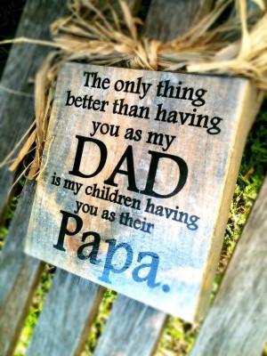 Enjoyed the pic ..Fathers Day gift for grandpa. Almost teared up on ...