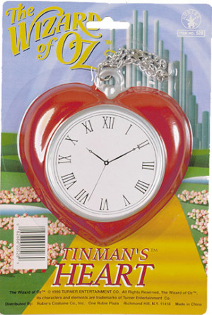 Tin Man Heart Tin man's heart clock