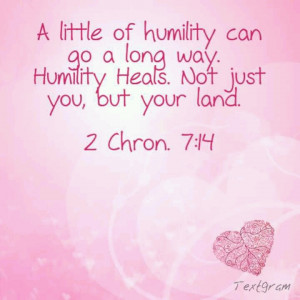 If my people shall humble themselves...