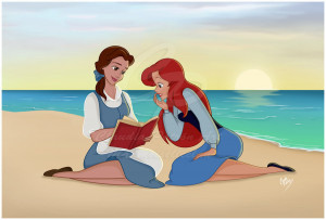 Disney Princess Belle And Ariel