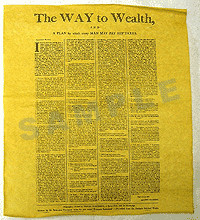 franklin s first annual poor richard s almanac dated 1733