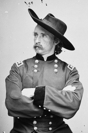General George A. Custer, who was killed, along with all 210 men in ...