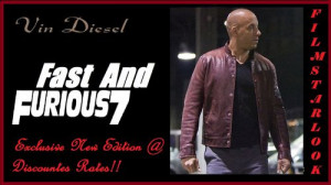 VIN DIESEL FAST AND FURIOUS 7 JACKET