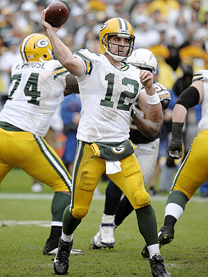 SAN DIEGO (AP) -- Aaron Rodgers was at his best, throwing lasers where ...
