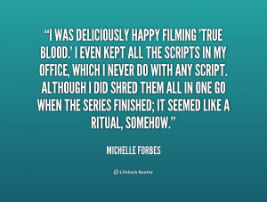 Michelle Forbes Quotes