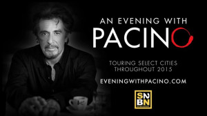 An Evening With Actor Al Pacino