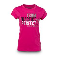 From Practice to Perfect - good team shirt idea