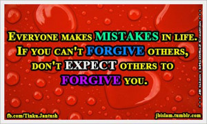 ... Christ to forgive you and then hold grudges and not forgive others