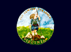 Battle Flag of the 1st Virginia circa 1863