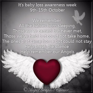 And I will be remembering all of the babies lost of my loved ones as ...