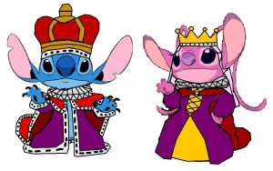 Lilo & Stitch King Stitch and Queen Angel