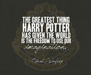 Oprah Quote on Harry Potter - harry-potter Photo