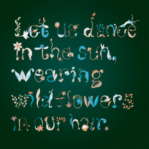 love quote life Typography soul dance flower flowers inspirational ...