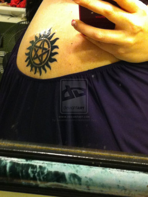 Supernatural - Protection Tattoo *O* by Sweetmissmimi