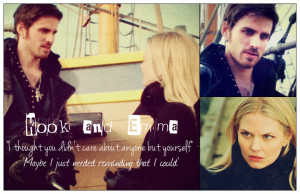 Emma & Captain Hook - Once Upon a Time. They are perfect, nothing will ...