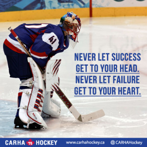 ice hockey goalie quotes