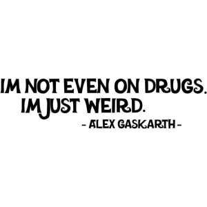 Alex Gaskarth quote made by ch