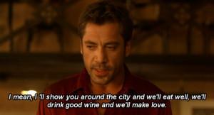 your room but you have to seduce me vicky cristina barcelona quotes